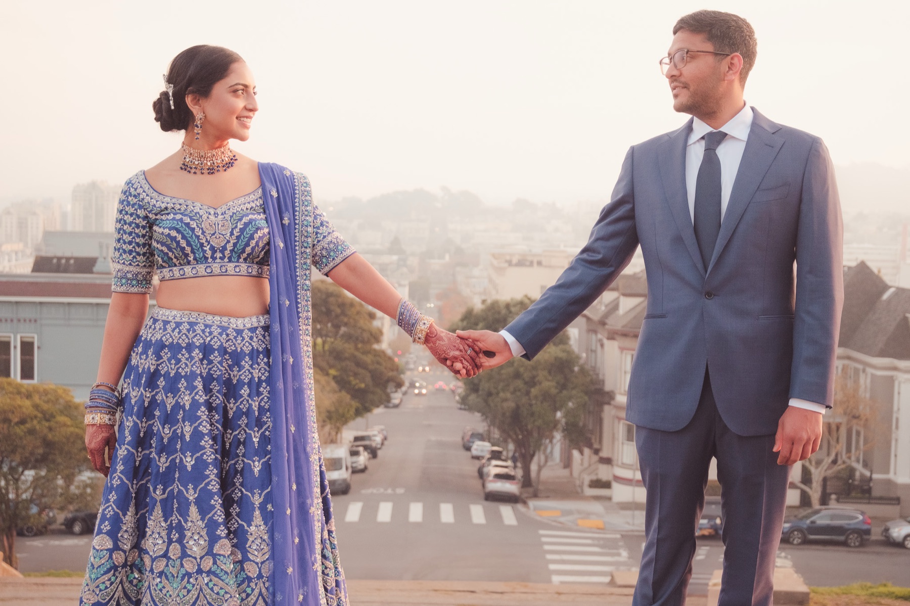 Ayushi and Aakash — a Hindu wedding ceremony and San Francisco celebration