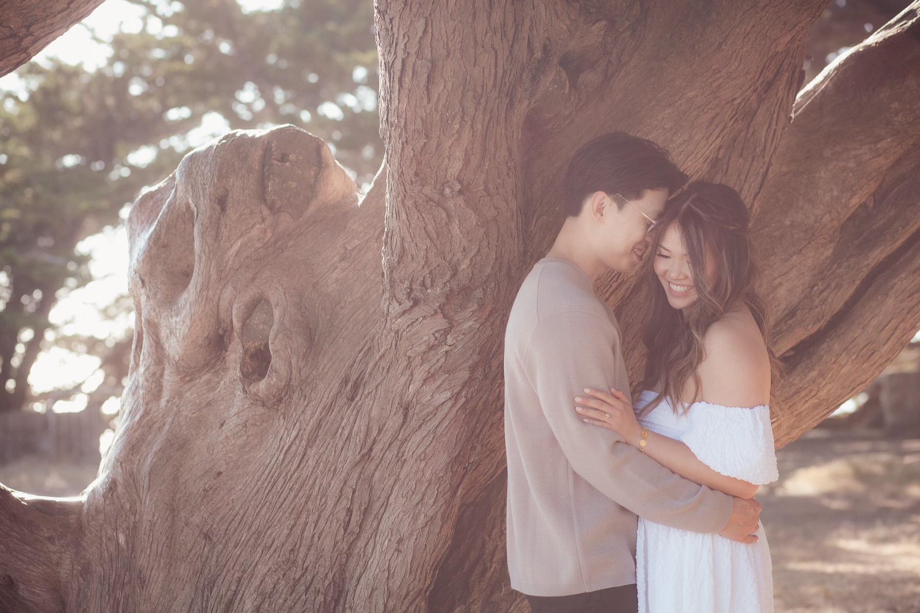 Megan and Mason — Sutro Park and Lands End engagement session